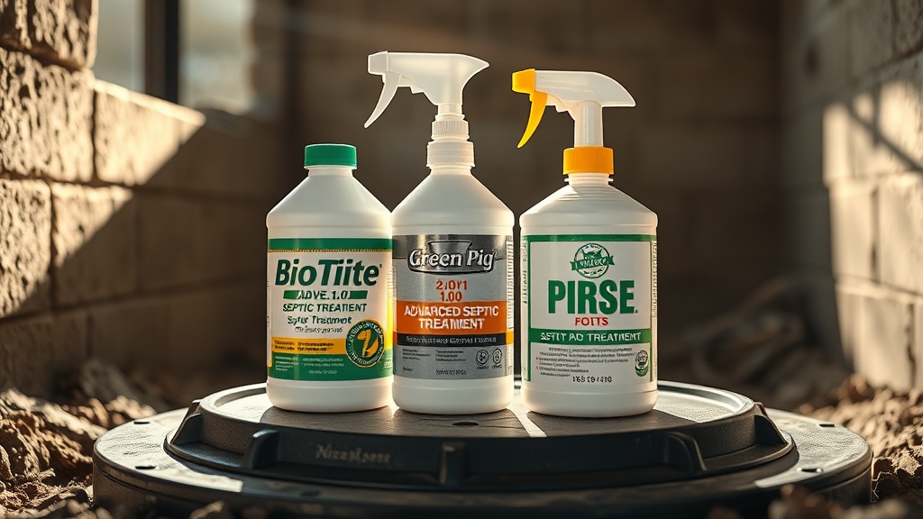 Biotite 1.0 vs Green Pig Septic Treatment: Performance Comparison