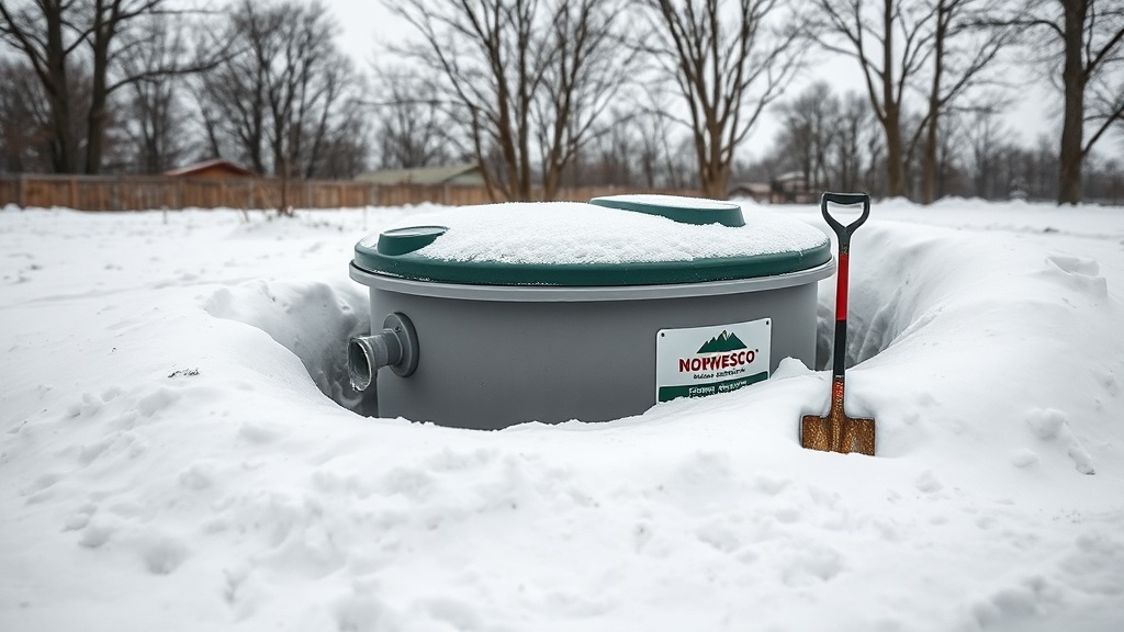 Norwesco 1000 Gallon Septic Tank Winterization: How to Prevent Freeze Damage